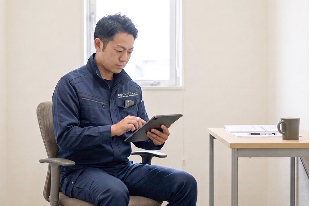業務日誌などの記録・報告