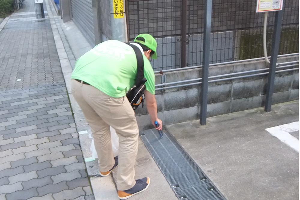 天神祭清掃ボランティア